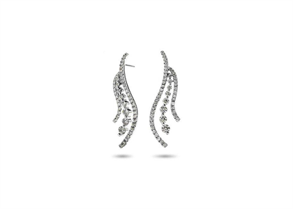 Rhodium Plated | Fashion Earrings